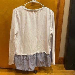 Vineyard Vines Mixed Media Sweatshirt Size Large